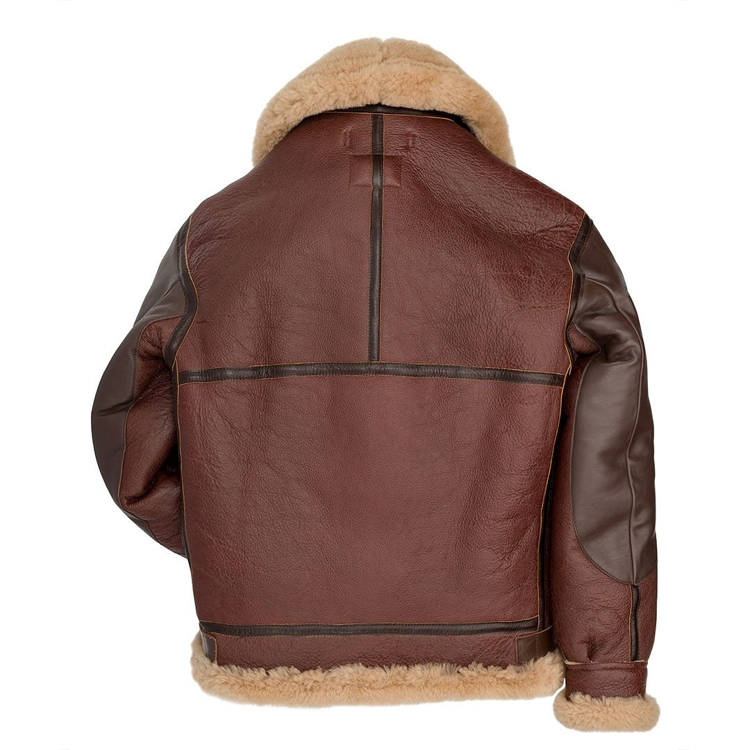 Men’s B-3 Bomber 1941 Pearl Harbor Leather Jacket | Rugged Military History | Full Grain Apparel
