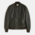 Men’s Classic Bomber Leather Jacket - Essential Aviator Edition | Full Grain Apparel
