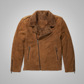 Men’s "Vertical-Aero" Bomber | New Edition Brown Sheepskin | Premium Shearling-Lined Flying Jacket | Full Grain Apparel