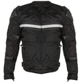 Men’s ‘Roll Out’ Black Tri-Tex Motorcycle Jacket | X-Armor Tactical Outerwear | Full Grain Apparel