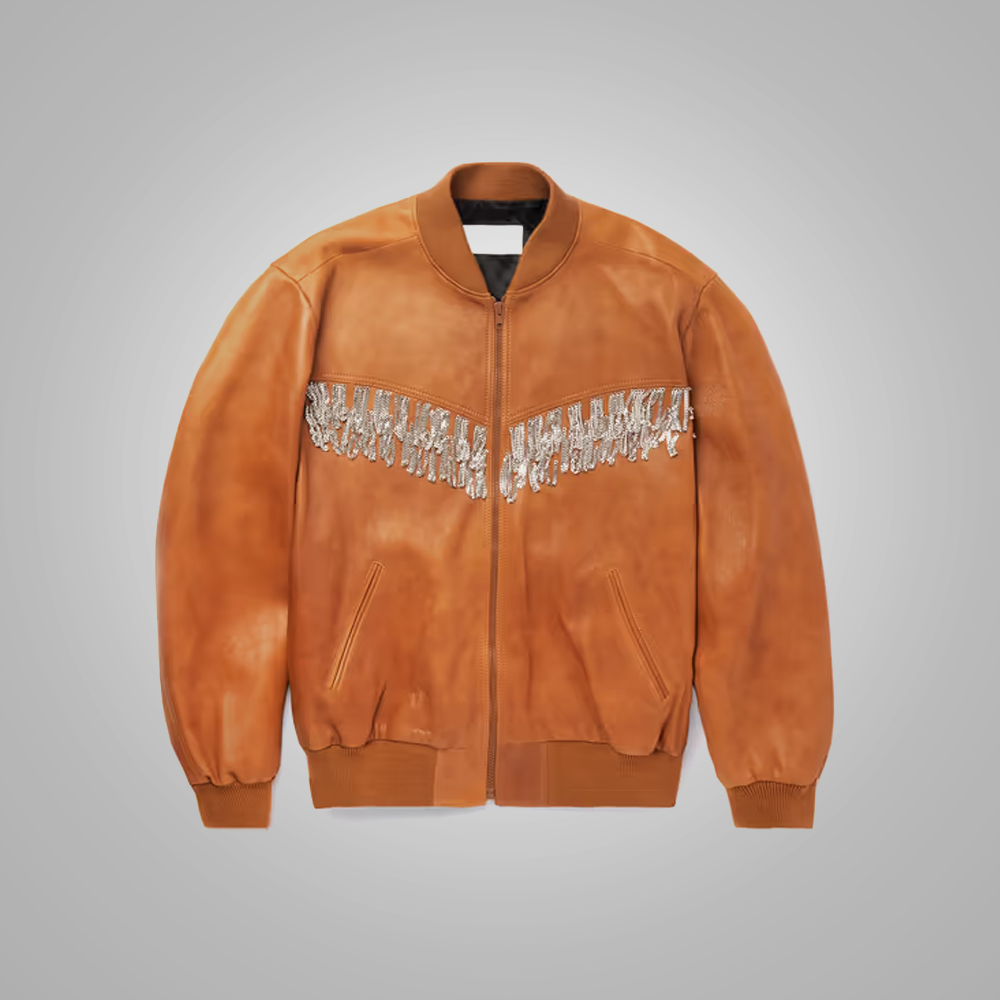 Men’s "Outlaw-Elite" Western Jacket | Brown Premium Suede Sheepskin | Hand-Cut Fringes & Cowboy Heritage Styling | Full Grain Apparel