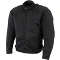 Men’s ‘Caliber’ Black Mesh Motorcycle Jacket | X-Armor Breathable Outerwear | Full Grain Apparel