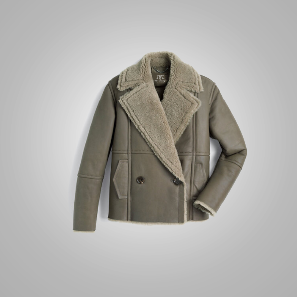Women’s "Cloud-Struck" B3 Aviator | Premium Top-Grain Leather | Authentic Sheepskin Real Fur Bomber Jacket | Full Grain Apparel