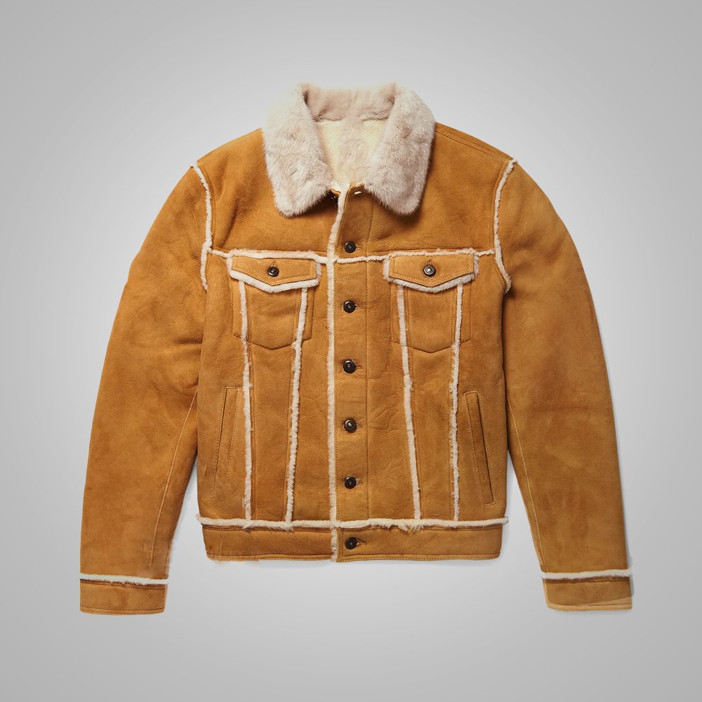 Men’s "Sky-Marshal" B3 Aviator | New Edition Real Sheepskin | Premium Heritage Shearling Bomber Jacket | Full Grain Apparel