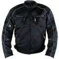 Men’s ‘Troubled’ Black All-Weather Mesh Jacket | X-Armor Hybrid Outerwear | Full Grain Apparel