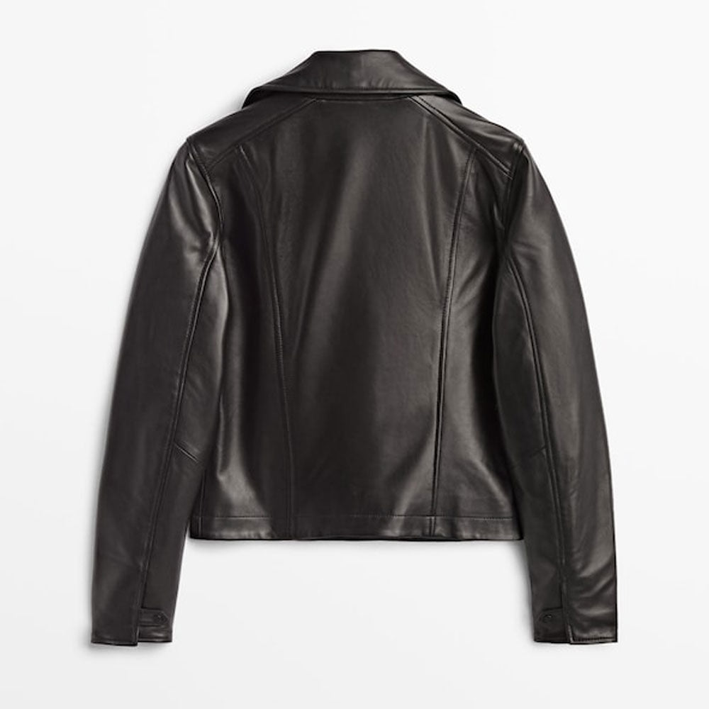 Women’s Genuine Leather Motorcycle Jacket | Performance Racing Moto | Full Grain Apparel