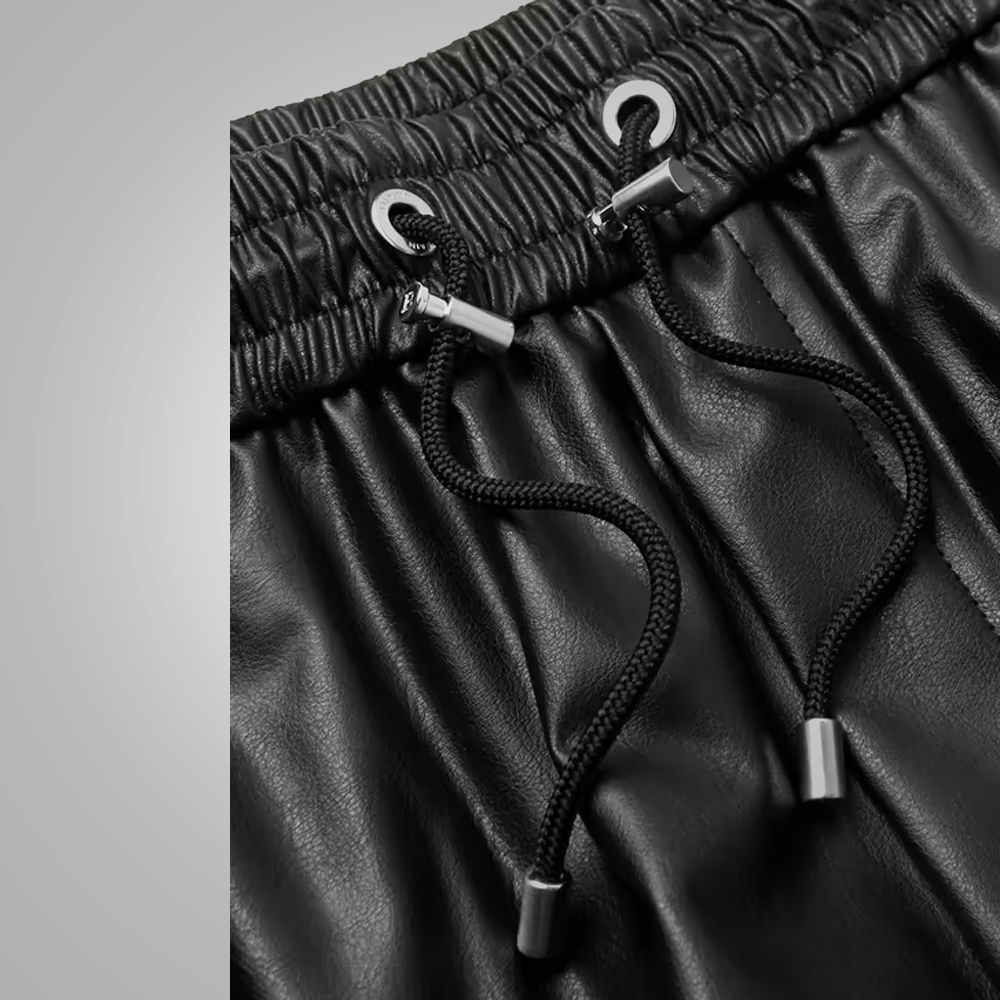 Jeans "Segunda Piel" para Mujer | Piel de Cordero Negra Premium | Pantalones Pitillo de Cuero Ultra Ajustados | Ropa de Granos Completos