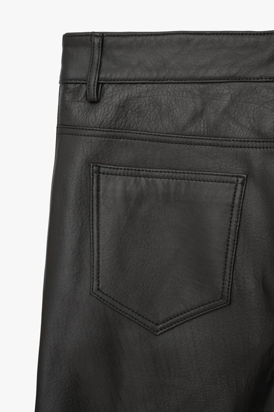 Men’s "Midnight Stealth" Moto Pants | Premium Black Sheepskin | Genuine Leather Real Biker Trousers | Full Grain Apparel