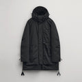 Men’s Black Longline Winter Parka | "Arctic Shield" Extended Coverage Coat | Full Grain Apparel