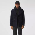 Men’s "Heritage Mariner" Peacoat | Dark Navy Melton Wool | Authentic Naval Double-Breasted Overcoat | Full Grain Apparel