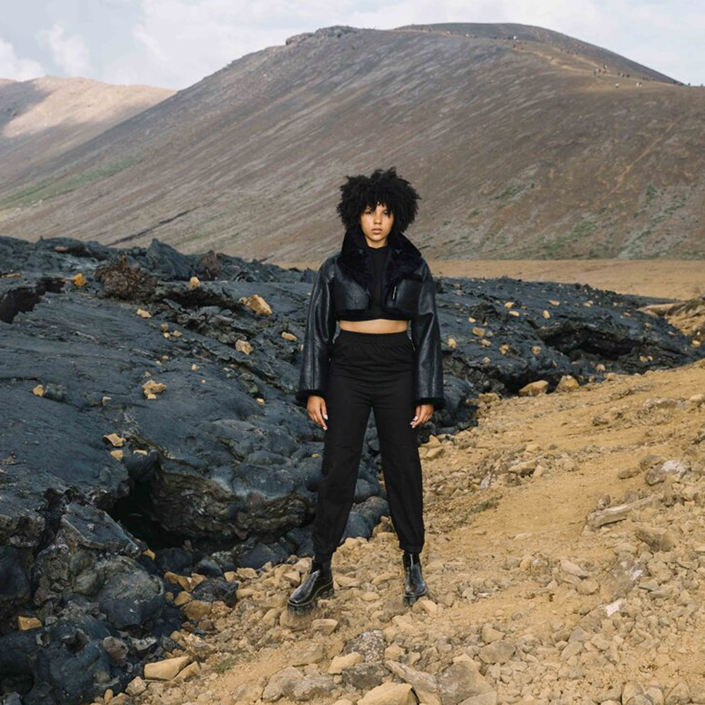 Women’s "Midnight Stealth" B3 | Premium Black Sheepskin | Genuine Shearling Pilot Aviator Jacket | Full Grain Apparel