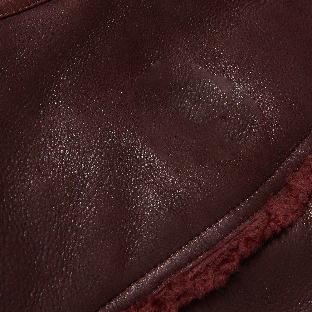 Men’s "Summit-Standard" B3 Aviator | Real Brown Sheepskin | Heritage Shearling Bomber Flying Jacket | Full Grain Apparel