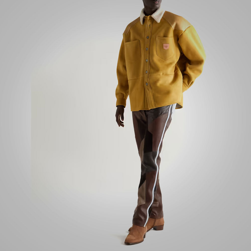 Men’s "Spectrum Elite" Fashion Trousers | Premium Multi-Color Selection | Genuine Sheepskin Designer Leather Pants | Full Grain Apparel