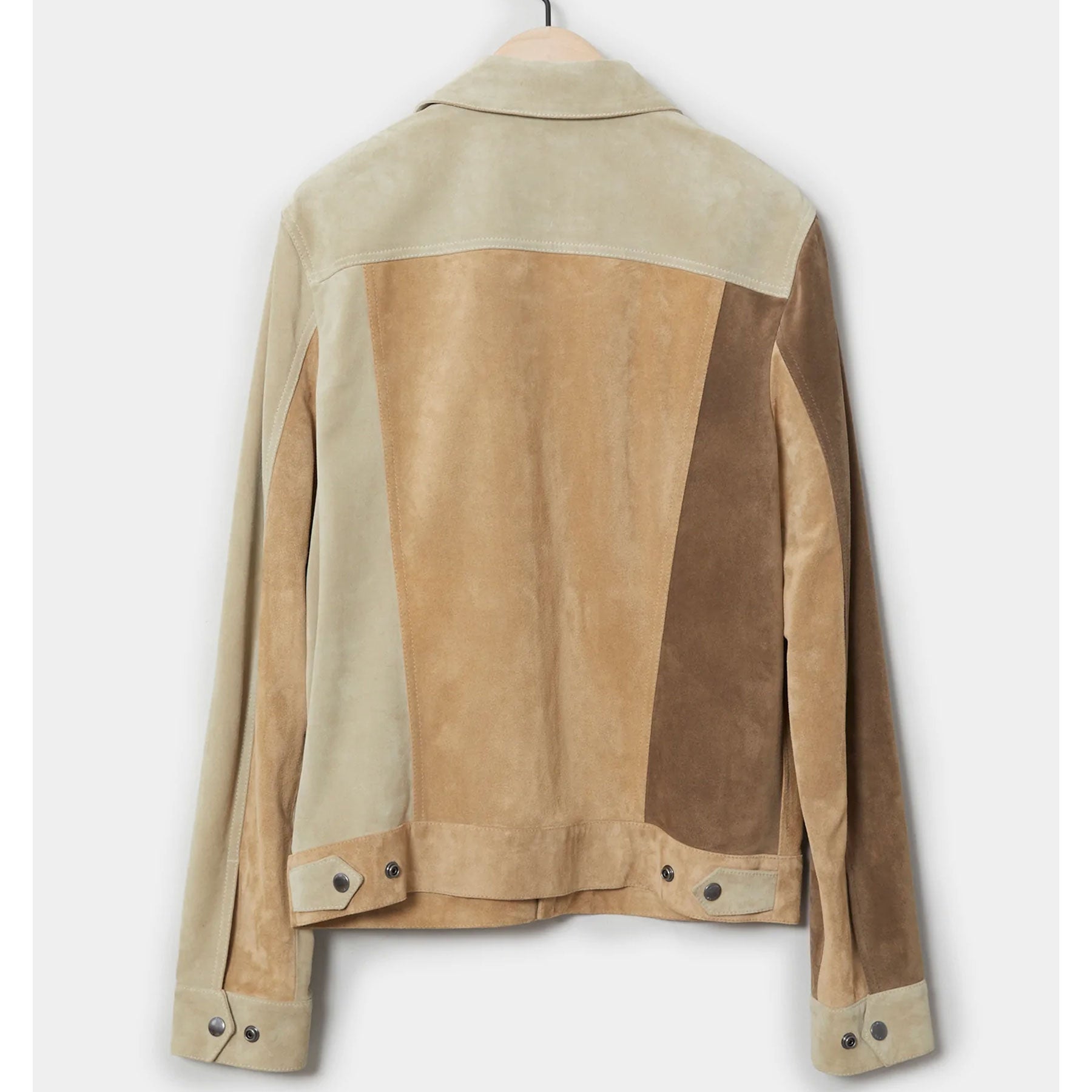 Men’s "Hybrid Moto" Suede Shacket | Genuine Goat Suede | Biker-Jeans Fusion Jacket | Full Grain Apparel