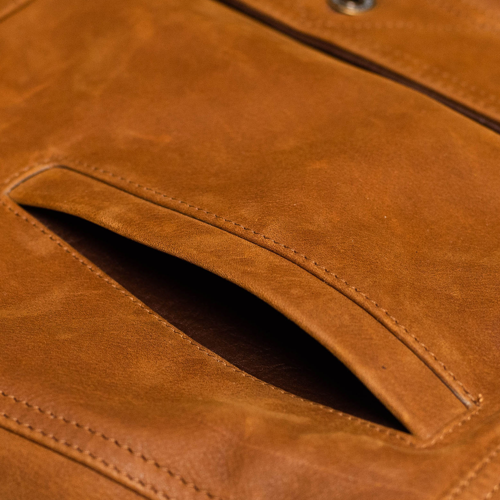 Men’s "Ancient Trails" Western Jacket | Premium Brown Native Suede | Hand-Crafted American Heritage Coat | Full Grain Apparel