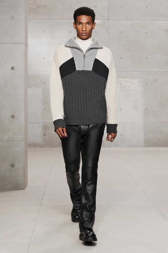 Men’s "Midnight Stealth" Moto Pants | Premium Black Sheepskin | Genuine Leather Real Biker Trousers | Full Grain Apparel