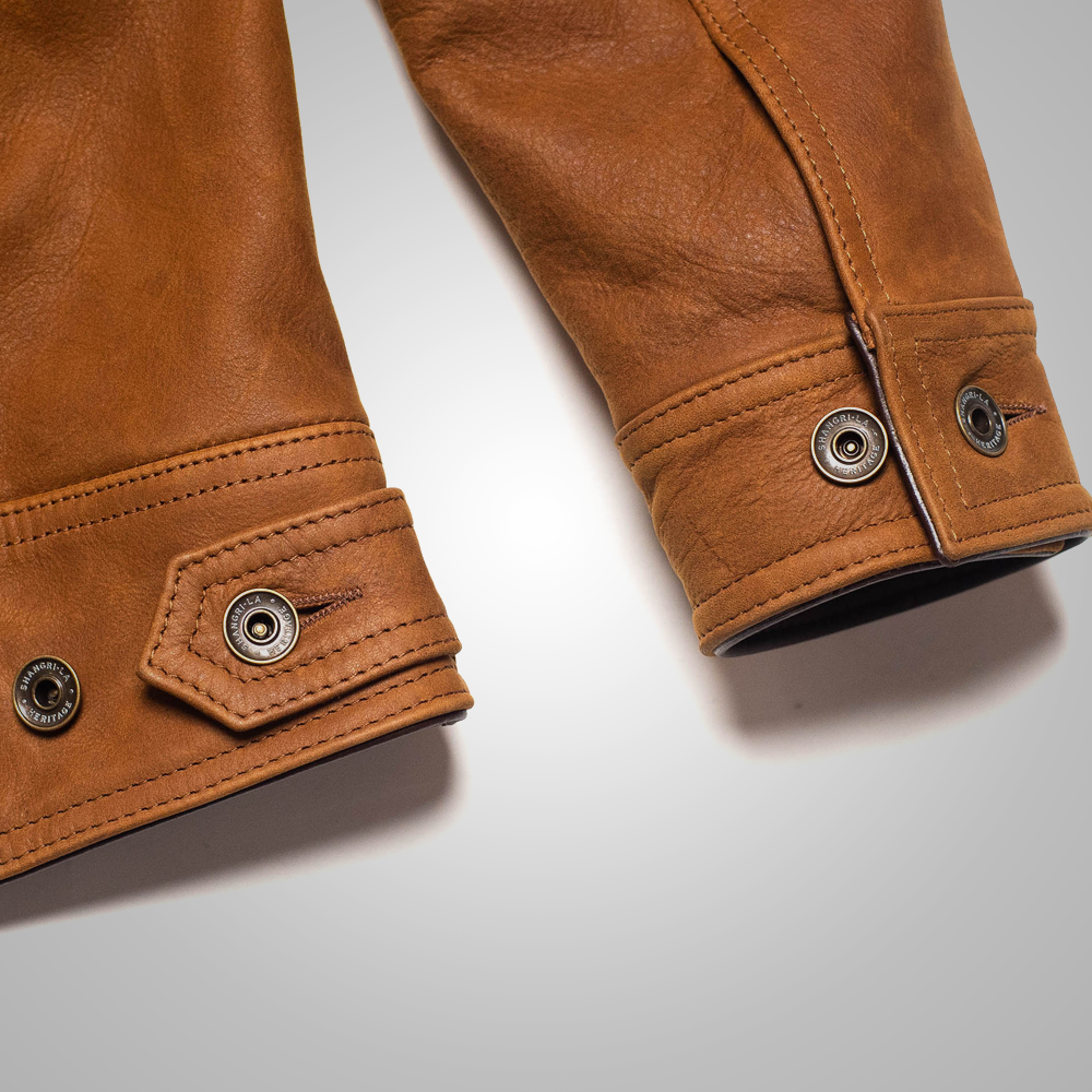 Men’s "Ancient Trails" Western Jacket | Premium Brown Native Suede | Hand-Crafted American Heritage Coat | Full Grain Apparel