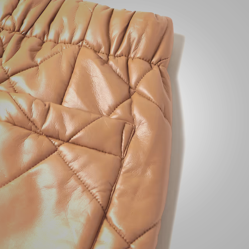 Men’s "Desert Dune" Premium Shorts | Genuine Camel Tan Sheepskin | Luxury Soft Leather Urban Shorts | Full Grain Apparel