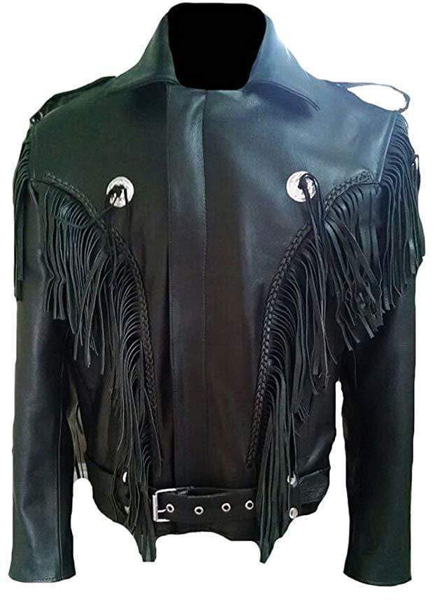 Men’s Leather Tussles Bomber Biker Jacket | Full Grain Apparel