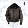 The A-2 "Naked Cowhide" Leather Flight Jacket | Pure Grit Heritage | Full Grain Apparel