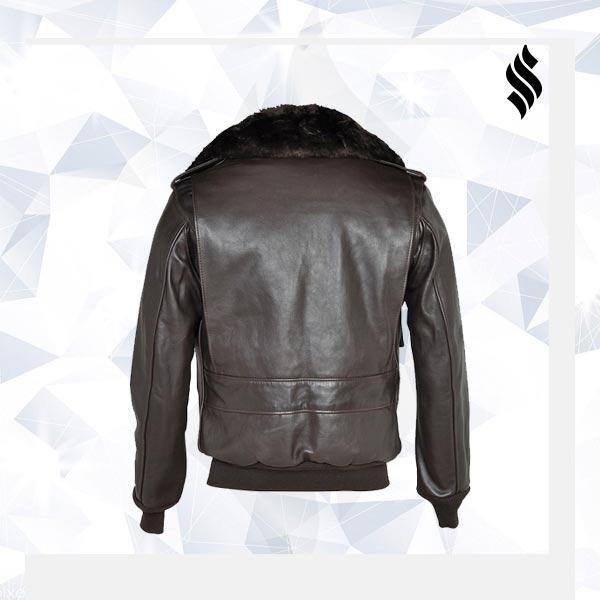 La chaqueta de vuelo de cuero A-2 "Naked Cowhide" | Herencia de pura tenacidad | Ropa de piel plena flor