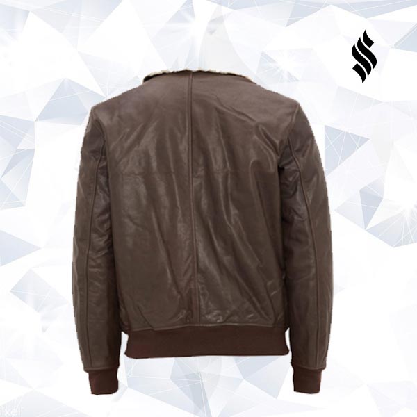 La chaqueta de cuero "Apex" Aviator | Diseño modular de doble estilo | Prenda de cuero de plena flor