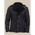 Men’s Aviator B16 Shearling Bomber Jacket | Full Grain Apparel