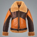 Men’s Aviator Sheepskin RAF B3 Shearling Bomber Jacket | Full Grain Apparel