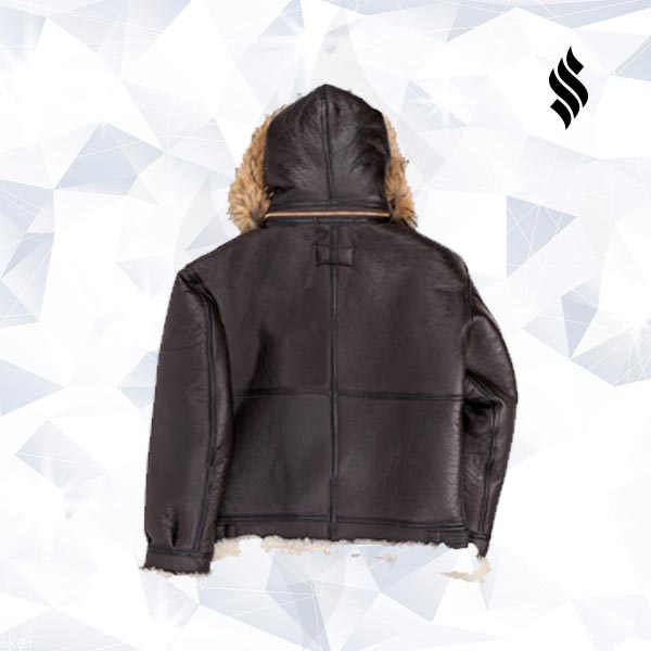 B-3 "Arctic Shield" Hooded Sheepskin Bomber | The Ultimate Heavy-Duty Icon | Full Grain Apparel