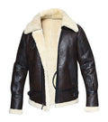 Men’s B3 WWII Pilot Shearling Sheepskin Jacket | Rugged Combat Heritage | Full Grain Apparel