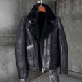 Men’s B3 Shearling Leather Bomber Jacket | Motorcycle Style | Full Grain Apparel