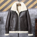 Men’s Classic B3 Sheepskin Bomber Shearling Leather Jacket | Full Grain Apparel