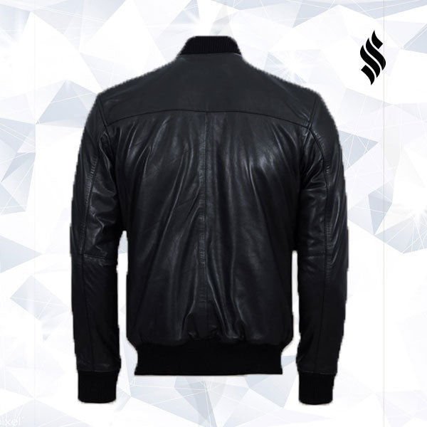 Men’s Hybrid Biker Bomber Jacket | Urban Flight Style | Full Grain Apparel