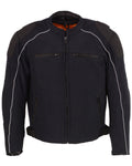 Men’s Mesh Racing Jacket with Removable Rain Jacket | Dual-Phase Performance Outerwear | Full Grain Apparel