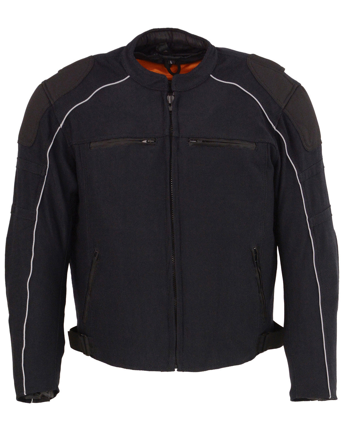 Men’s Mesh Racing Jacket with Removable Rain Jacket | Dual-Phase Performance Outerwear | Full Grain Apparel