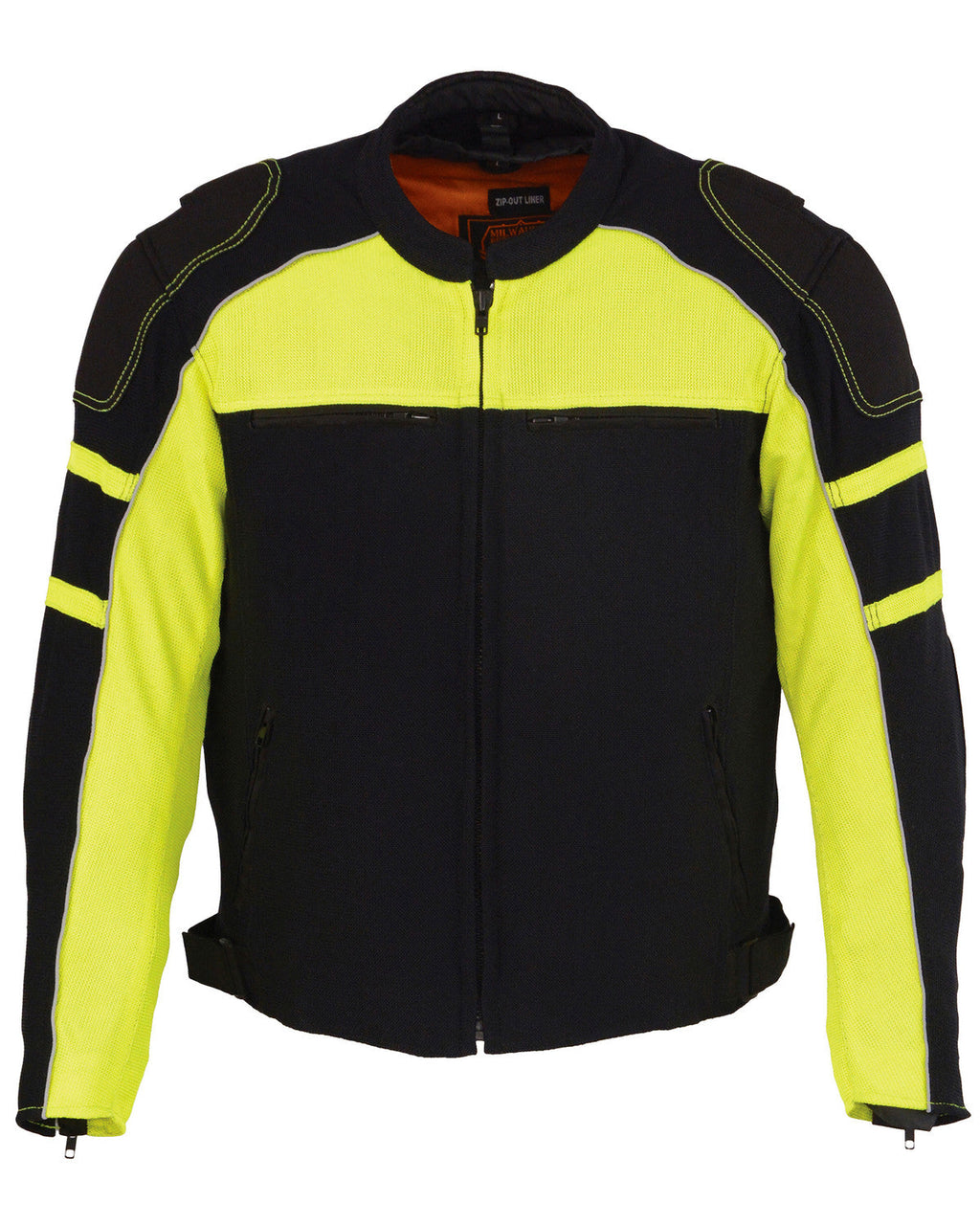 Men’s Mesh Racing Jacket with Removable Rain Jacket | Dual-Phase Performance Outerwear | Full Grain Apparel