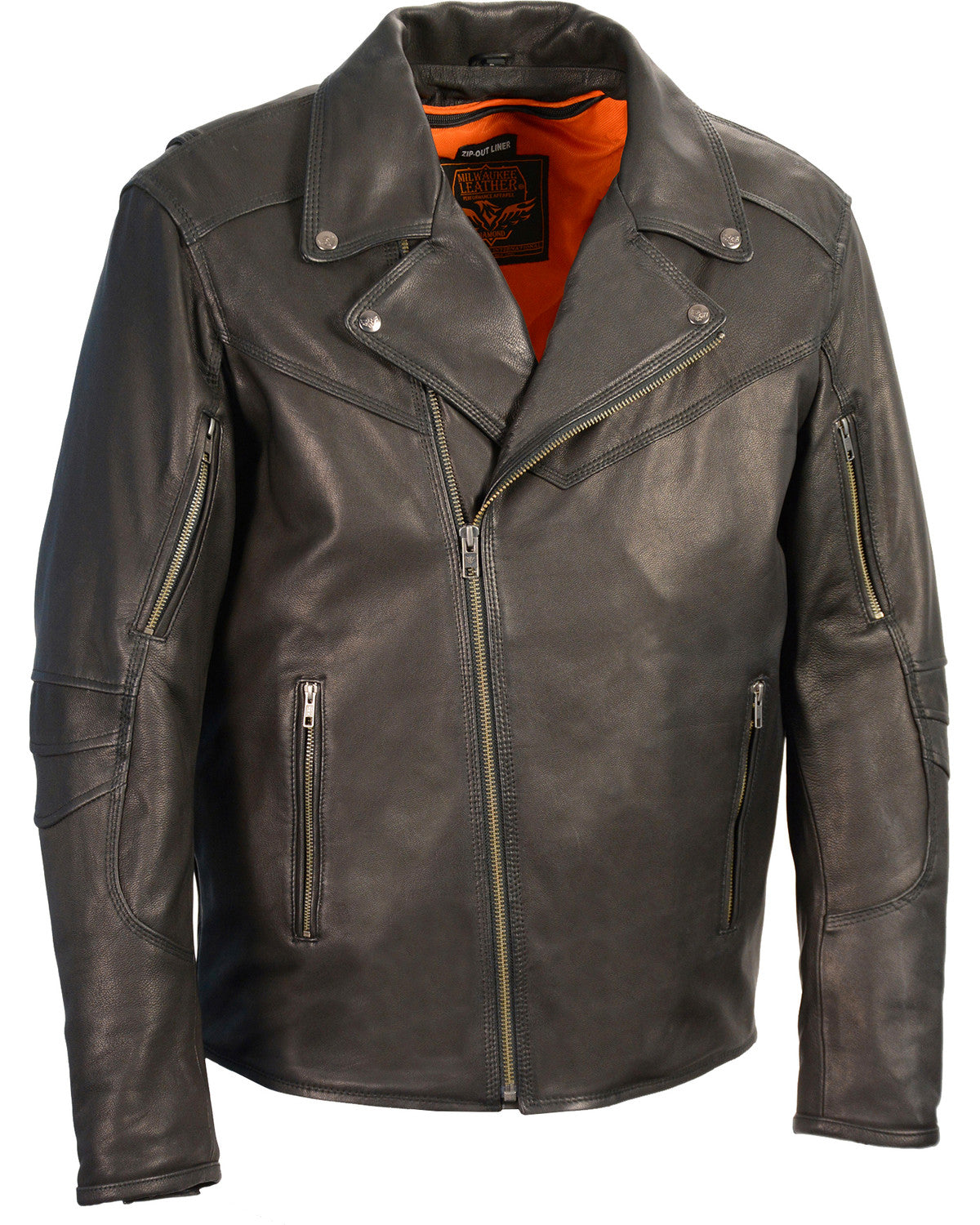 Men’s Black Lightweight Long Biker Riding Jacket | Urban Commuter Outerwear | Full Grain Apparel