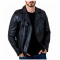 Men’s Phantom Leather Moto Jacket | Stealth Tactical Outerwear | Full Grain Apparel