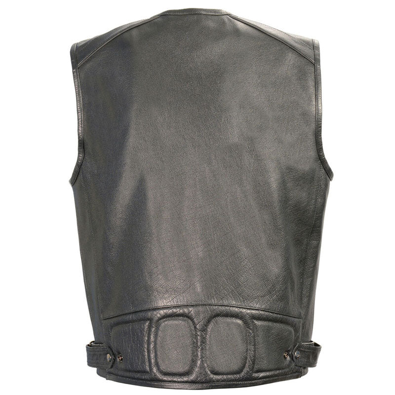Men’s Zipper Front Super Utility Multi-Pocket Vest | The Portable Command Center | Full Grain Apparel