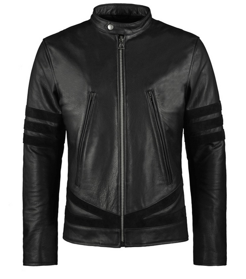 Men’s Black Biker Leather Jacket | Signature Moto Outerwear | Full Grain Apparel