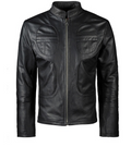 Men’s Essential Black Biker Leather Jacket | Definitive Moto Outerwear | Full Grain Apparel