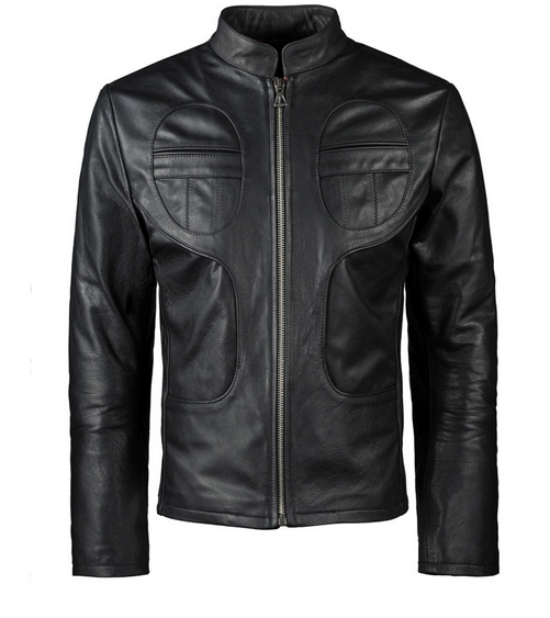 Men’s Essential Black Biker Leather Jacket | Definitive Moto Outerwear | Full Grain Apparel