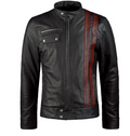 Men’s Vintage Black Biker Leather Jacket | Heritage Moto Outerwear | Full Grain Apparel