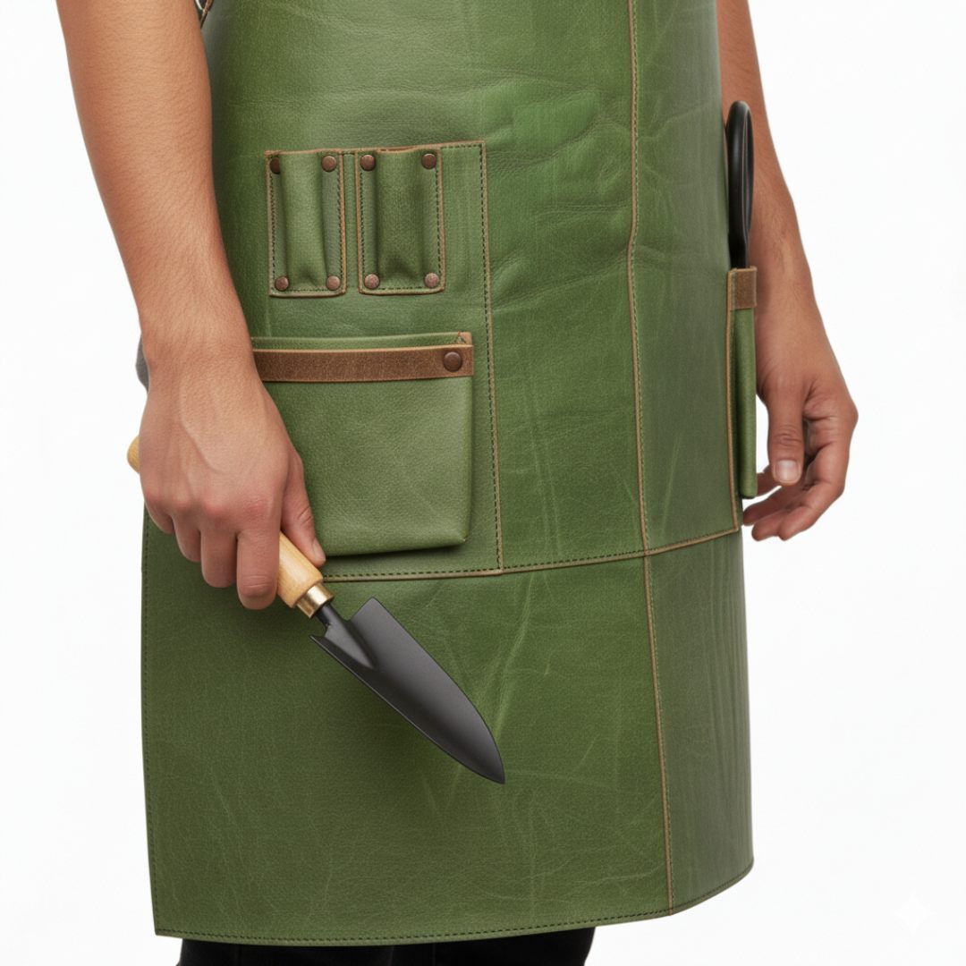 Bloom Belt Leather Apron