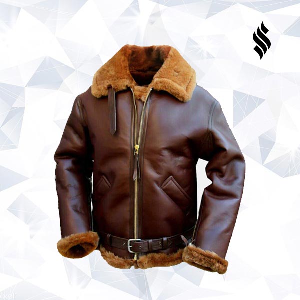 Men’s "Cavalier" Brown Bomber | Single-Belted Leather Edition | Full Grain Apparel