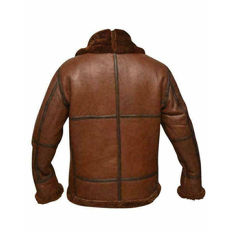 Men’s Elite Aviator Leather Jacket | High-Altitude Heritage | Full Grain Apparel