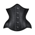 Rinnaa Curvy Waist Trainer in Sheep Nappa Leather | Full Grain Apparel