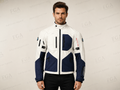 Men’s White BMW Motorcycle Touring Jacket with Armor By FGA