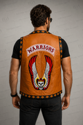 Men's Harley-Davidson Warriors Leather Motorcycle Vest | Full Grain Apparel