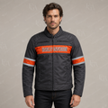 Men's Harley-Davidson Black Textile Motorcycle Jacket | Full Grain Apparel